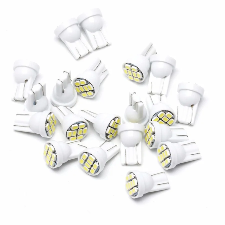 

JXF Auto Parts Light Signal Lamp 4 PCS Automotive LED width light T10 reading light License plate Instrument Door light