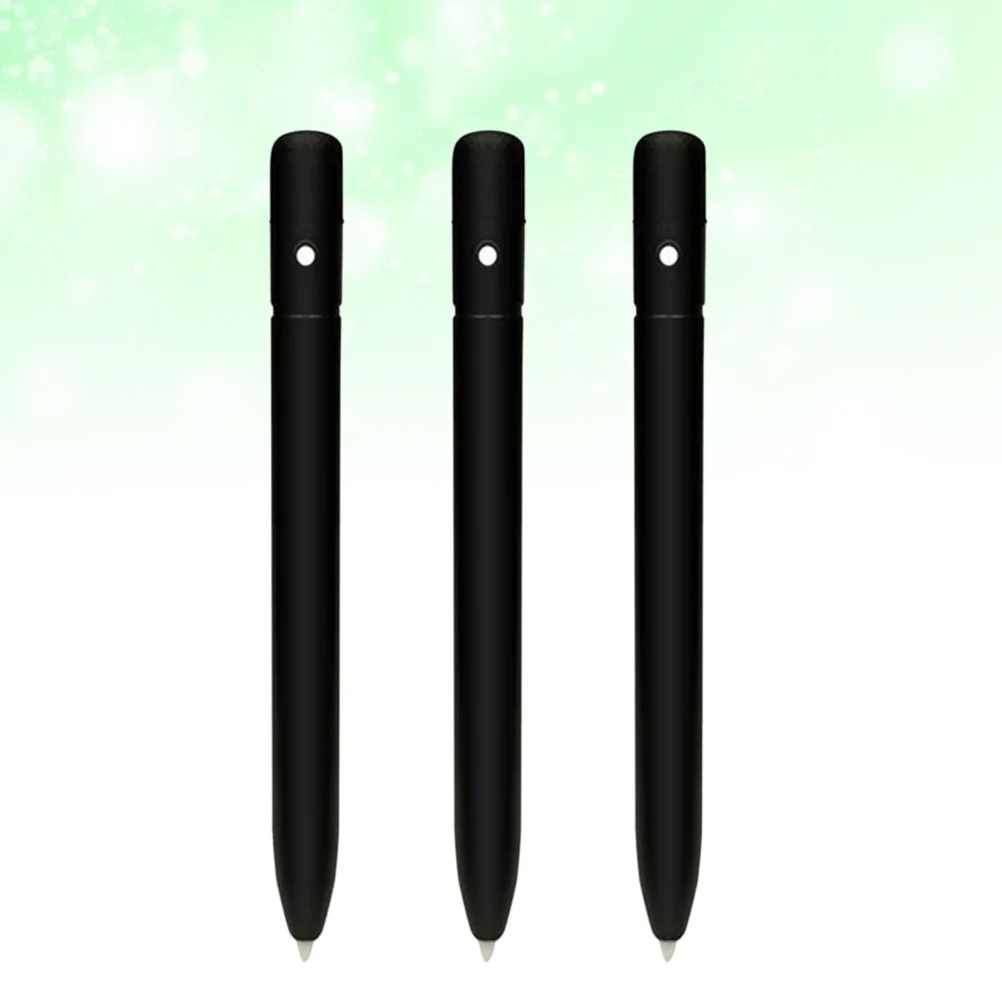 

3pcs Tablet Erasable Pen LCD Tablet Pen Writting Pen for 85 Inches /10 Inches /12 Inches Tablet (Black)