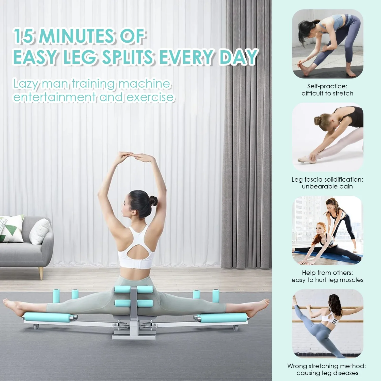 Leg Stretcher Heavy Duty Split Machine for Leg Stretching Flexibility