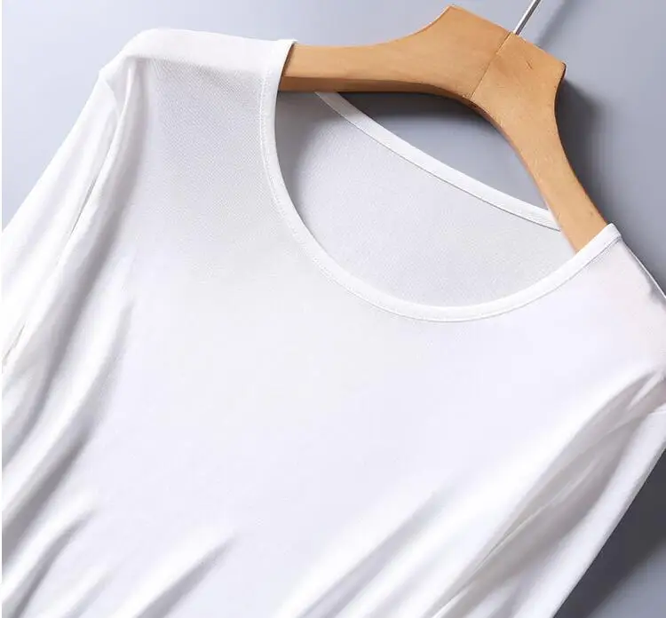 Women 50% Silk 50% Viscose Base Layer Warm Thermal Underwear Set Long Johns Top And Bottom Set M L XL XS380