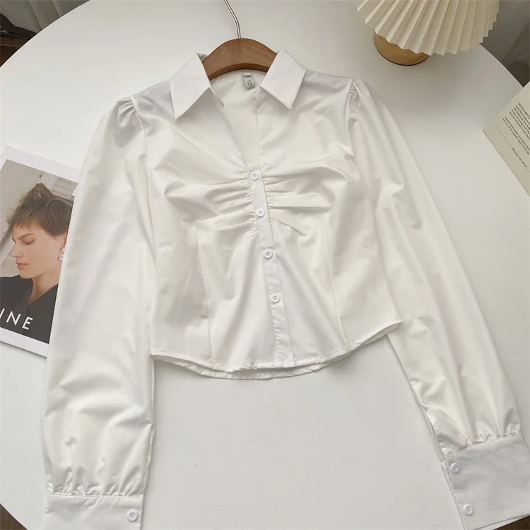 Y2K 3 Piece Set Women Cropped Coat + Long Sleeve Shirt + High Waist Halter Ruffles Mini Dress Korean Chic Fashion Sexy Outfits