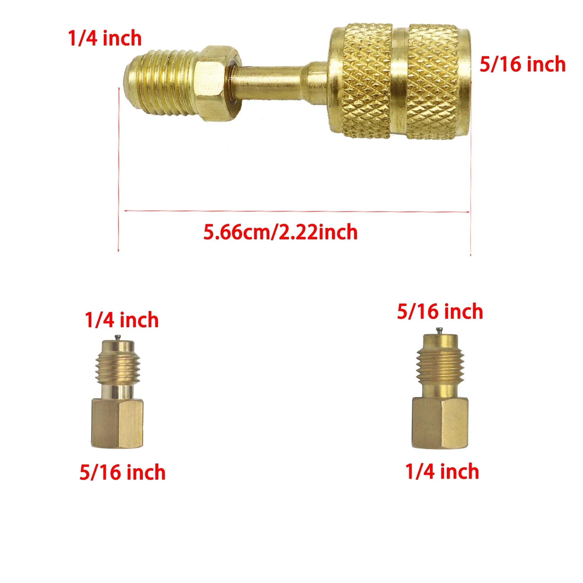 Refrigerant Manifold Meter Kit for automotive air conditioning charging of R410A, R22, R134a, R404A refrigerants