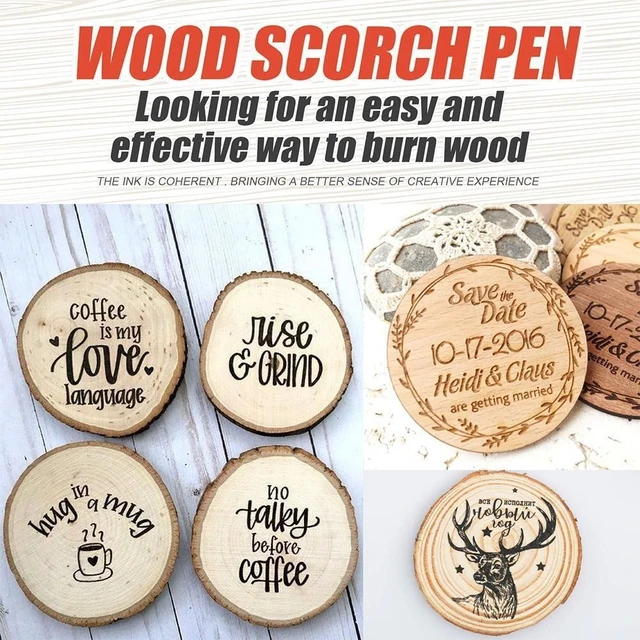 Easy Wood Burning for Beginners with a Scorch Marker 