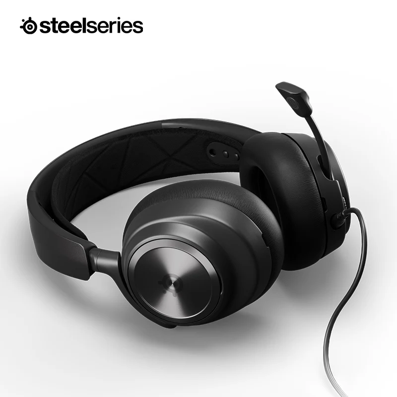 SteelSeries Arctis Nova Pro Wired Gaming Headset High-Fidelty Gamin Audio  With Multi-System Connect Microphone PC, PS5, PS4