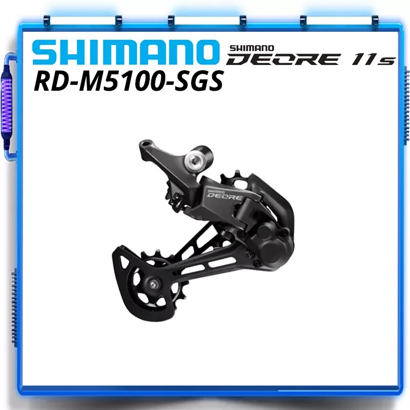 SHIMANO DEORE RD M5100 SGS 11s Rear Derailleur RDM5100 SHIMANO MTB Mountain Bike Bicycle SHADOW