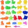 TOYMYTOY 27PCS Sand Molding Toys Kid's Summer Beach Toys Sand Play Set with Castle Animal Sand Molds and Tools (Random Color) 2