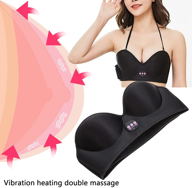 Soutien-Gorge De Massage Du , Masseur De Poitrine De Vibration