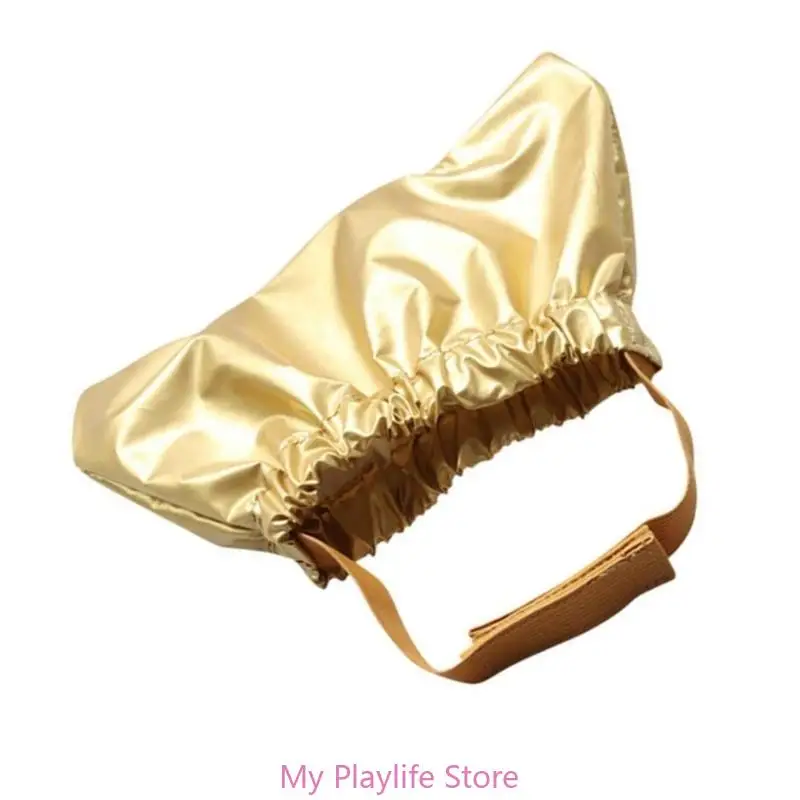 Soft Waterproof Shower Hat Elastic Dog Bathing Hat Ear Dry Pet Shower for Home Use