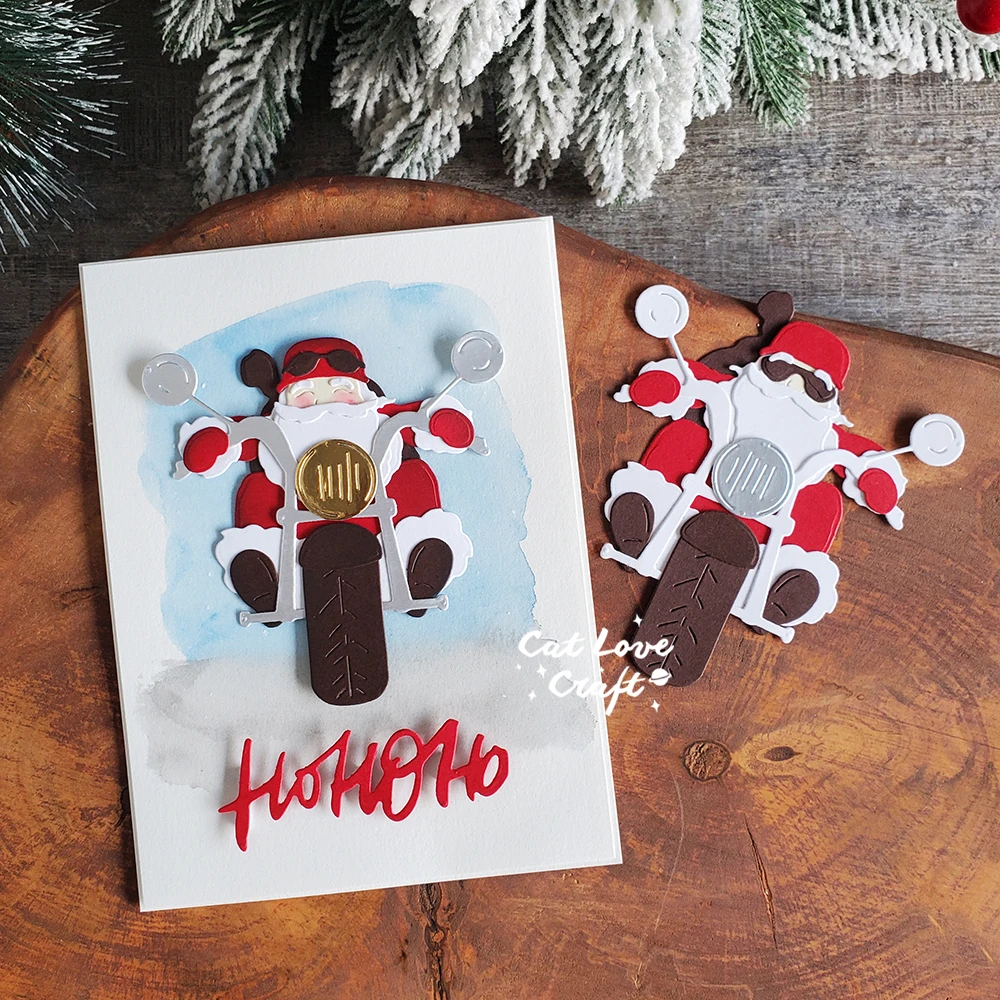 Machines De Découpe Pour Scrapbooking Matrices De Découpe Noël - Lot De 3 - Gnome/Bonhomme De Neige/Pingouin - Acier Carbone Matrice De Decoupe Noel