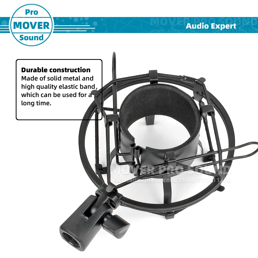 For ASTON Origin Spirit Microphone Stand Bracket Shock Mount Spider Mic Shockproof ShockMount Suspension Holder