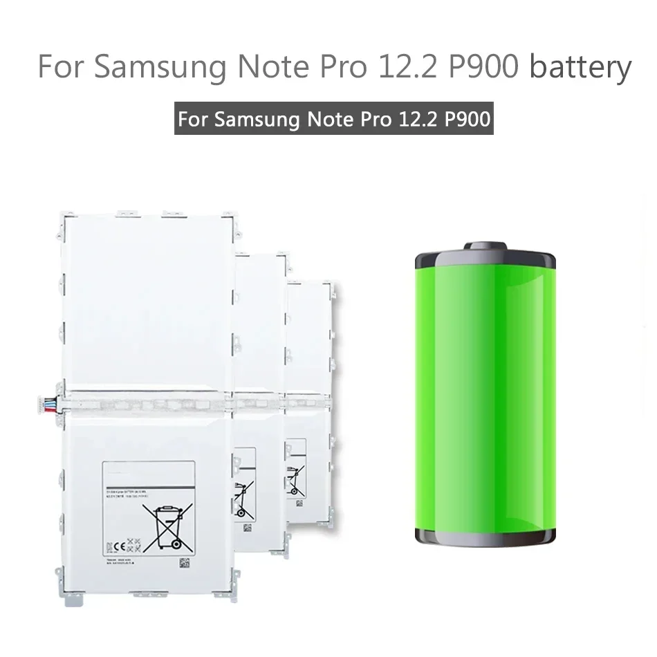 Batteria Tablet Per Samsung Galaxy Note Pro 12.2 Sm-P900 P901 P905 T9500C T9500U T9500E 9500Mah Batteria + Strumenti