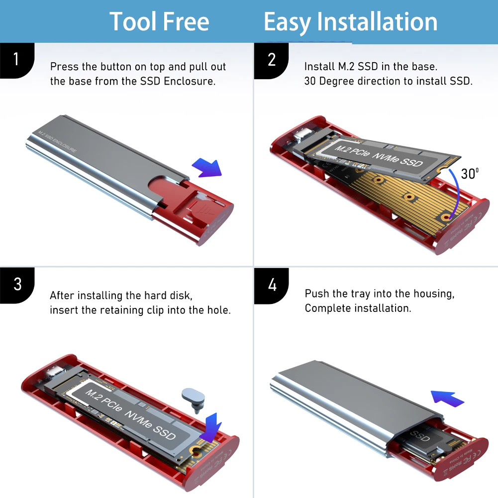 Sabrent Thunderbolt Ssd Enclosure Mac Nvme To Usb The