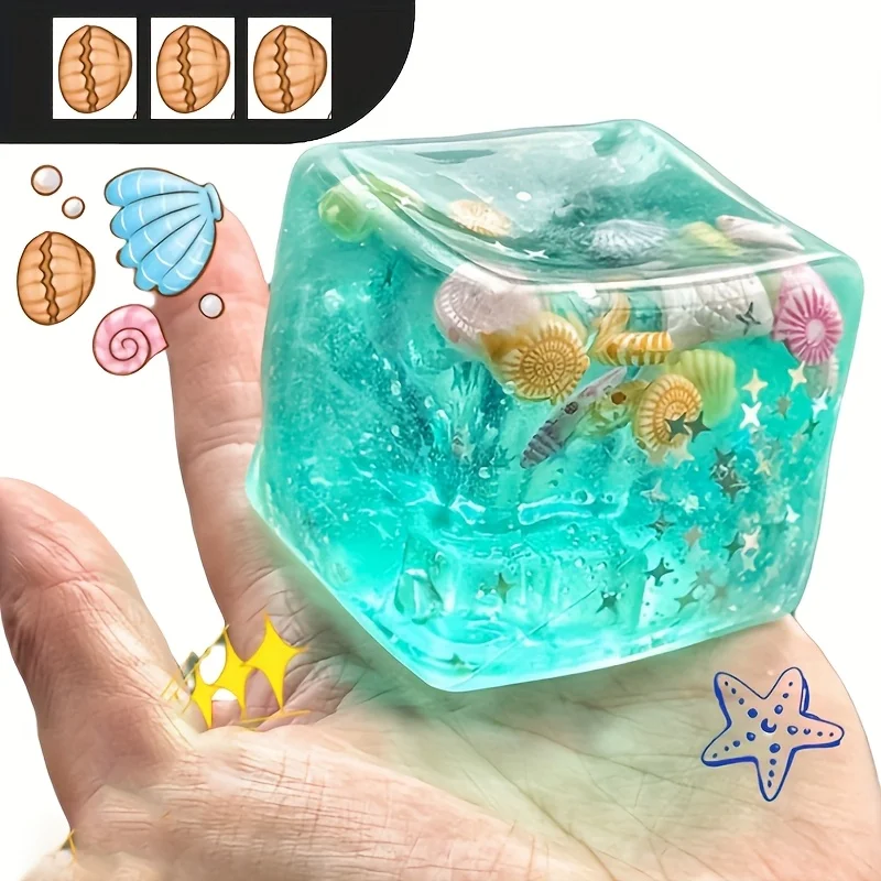 67% OFF 3D Cartoon Pirate Shell Stress‑Relief Squeeze Toy – Fun Gift for Teens & Adults