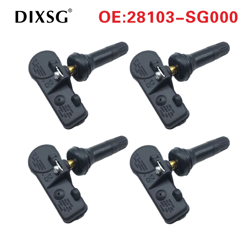 4pcs Tire Pressure Monitor Sensor For 2008-2014 Subaru Forester Imprza Outback WRX Tribeca 28103-SG000 28103SG000 TPMS 315MHz