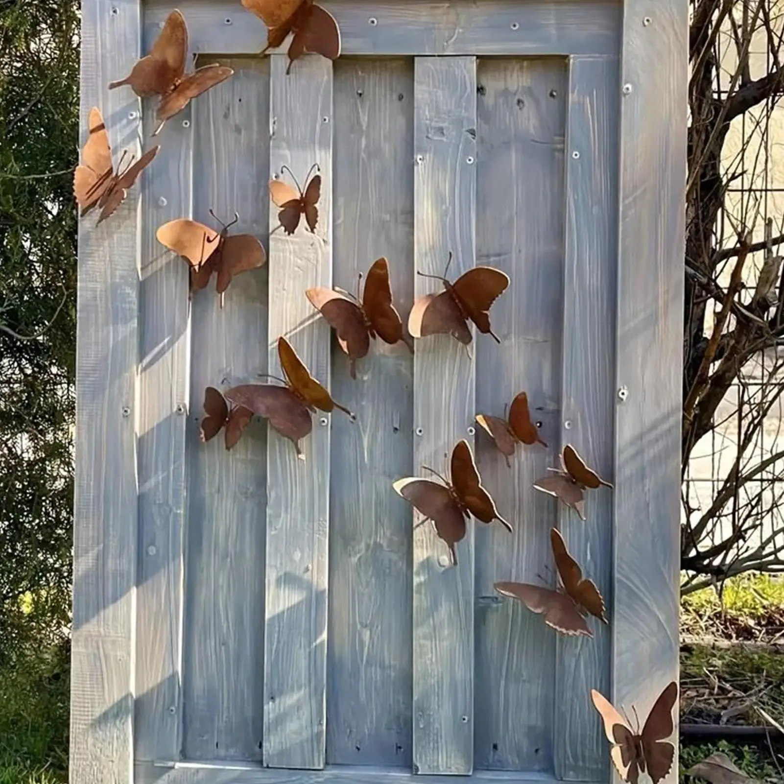 Metal Butterfly Wall Decor 2