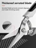 Stainless Steel Scissors Precision Metal Cutting PVC Pipes, Durable, Rust Proof, And Long-Lasting Cutting 2