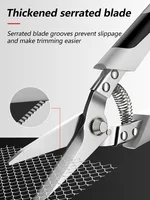 Stainless Steel Scissors Precision Metal Cutting PVC Pipes, Durable, Rust Proof, And Long-Lasting Cutting 2