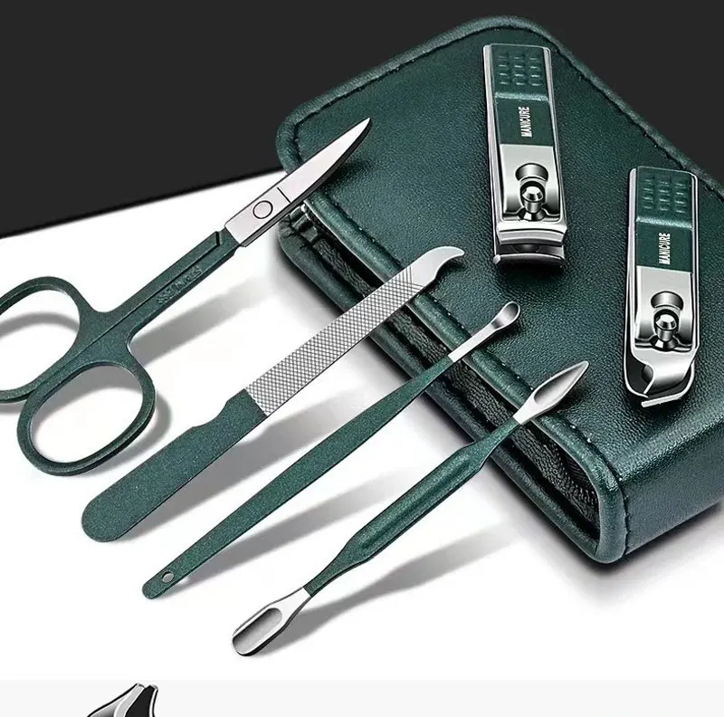 Description Picture 2 of item6Pcs Portable Manicure Sets Pedicure Kits Bright Nail Clipper Set Special Nail Clippers Beauty Tools 6 Piece Portable Household