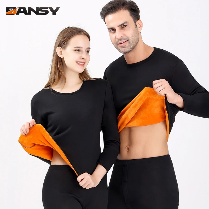 Intimo termico da uomo uomo inverno mutandoni abbigliamento termico AB  Surface Plus intimo termico addensato in velluto per uomo donna - AliExpress