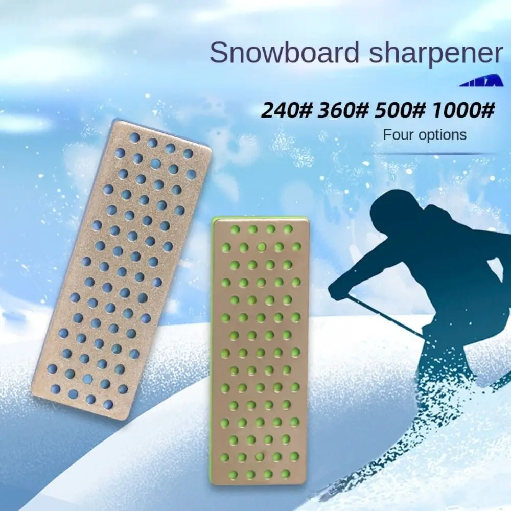 Gladde Wetsteen Blok Scherpe 240 360 500 1000 Snowboard Slijper Polish 4 Stijlen Snowboard Edger Alpine