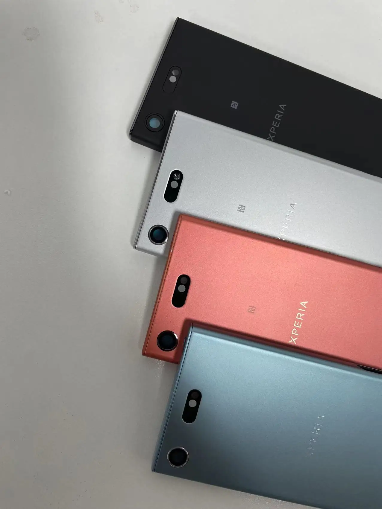 Nowy dla Sony Xperia XZ1 Compact powrót obudowa baterii obudowa obudowa Case części zamienne do Sony XZ1 Mini G8441 pokrywa baterii