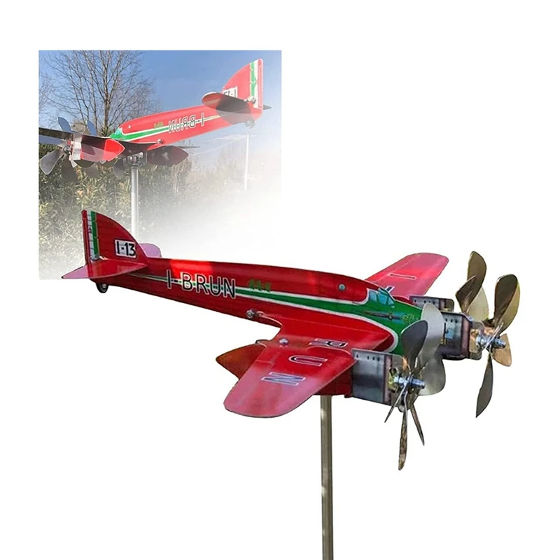 

Piper J3 Cub самолёт Weathervane SM 79 Sparviero 3D самолёт Weathervane для двора сада