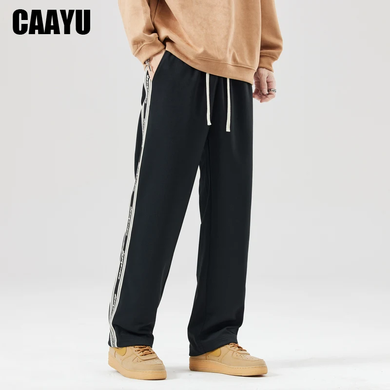 Мужские спортивные брюки-джоггеры CAAYU Y2k, модные повседневные свободные брюки со шнуровкой в стиле хип-хоп в стиле Харадзюку
