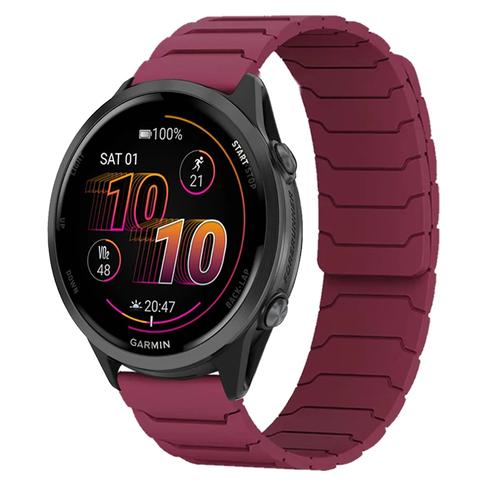 Silicone Magnetic Strap - Enhanced Comfort and Style Bracelet with Versatile Sizing Options
