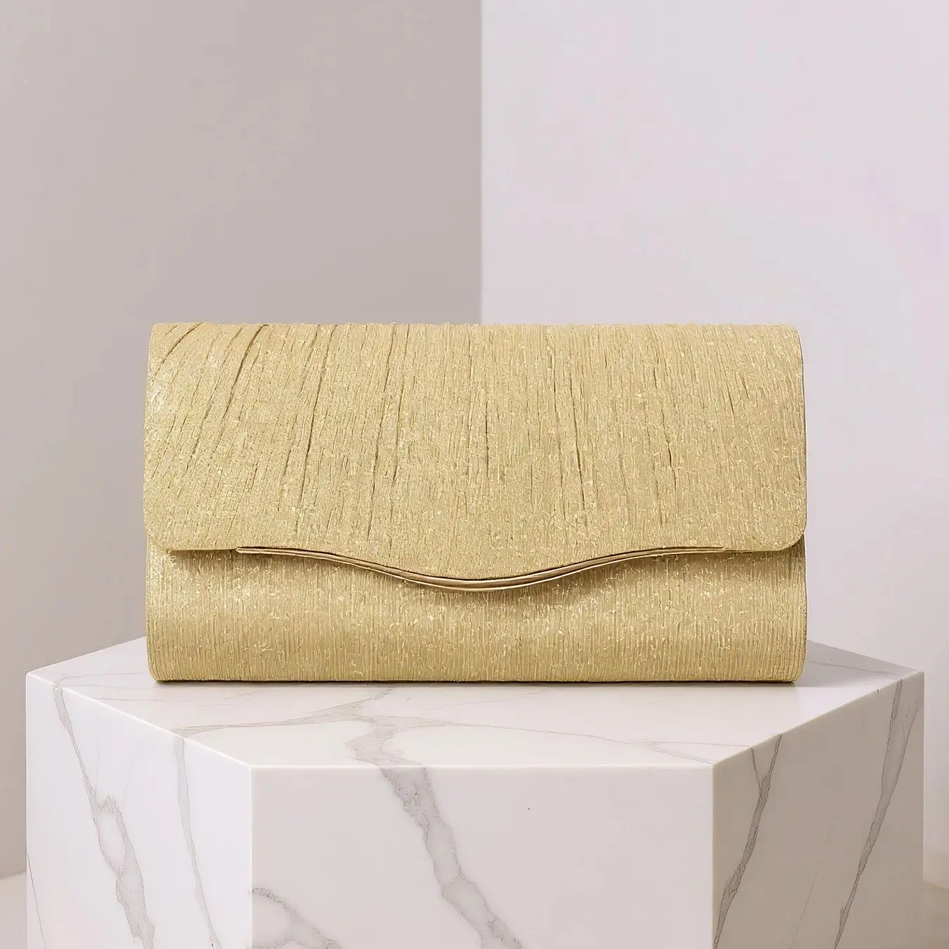 Glitter Women Evening Clutch Bags with Shoulder Chain for Party