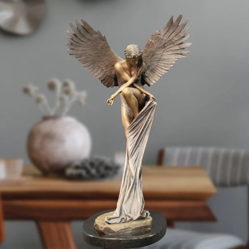 Redemption Angel Creative Sculpture Garden Decoration Wing Decoration