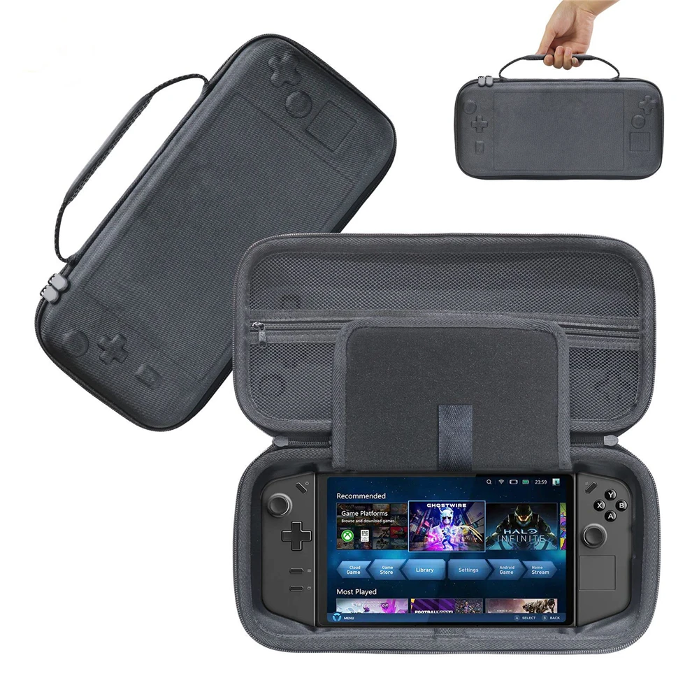 Bolsa de Armazenamento para Legion go Hard Eva Capa Protetora Shockproof Travel Carrying Case Acessórios do Jogo