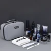 Men's Makeup Bag Waterproof Material Toiletry Bag Large Capacity Cosmetic Organizer, Portable Travel Essential Storage Bag 4