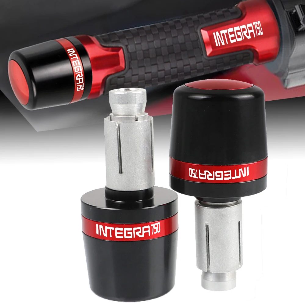 7/8"22Mm Motor Integra 750 Handlebar End Universal Grip Ends Plus For Honda Integra750 Counterweight 2019 2018 2017 2016 2015