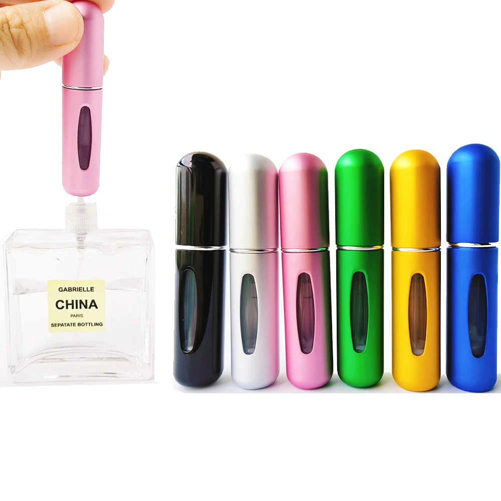 5ml Perfume Straight Full Bottle High-End Fine Perfume Dispenser Business Travel Dispenser High-End Spray Empty Bottle