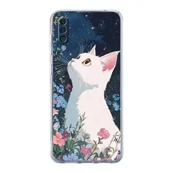 Van Gogh Starry Sky Cat Design Phone Case Cover - Samsung A06 (B7)