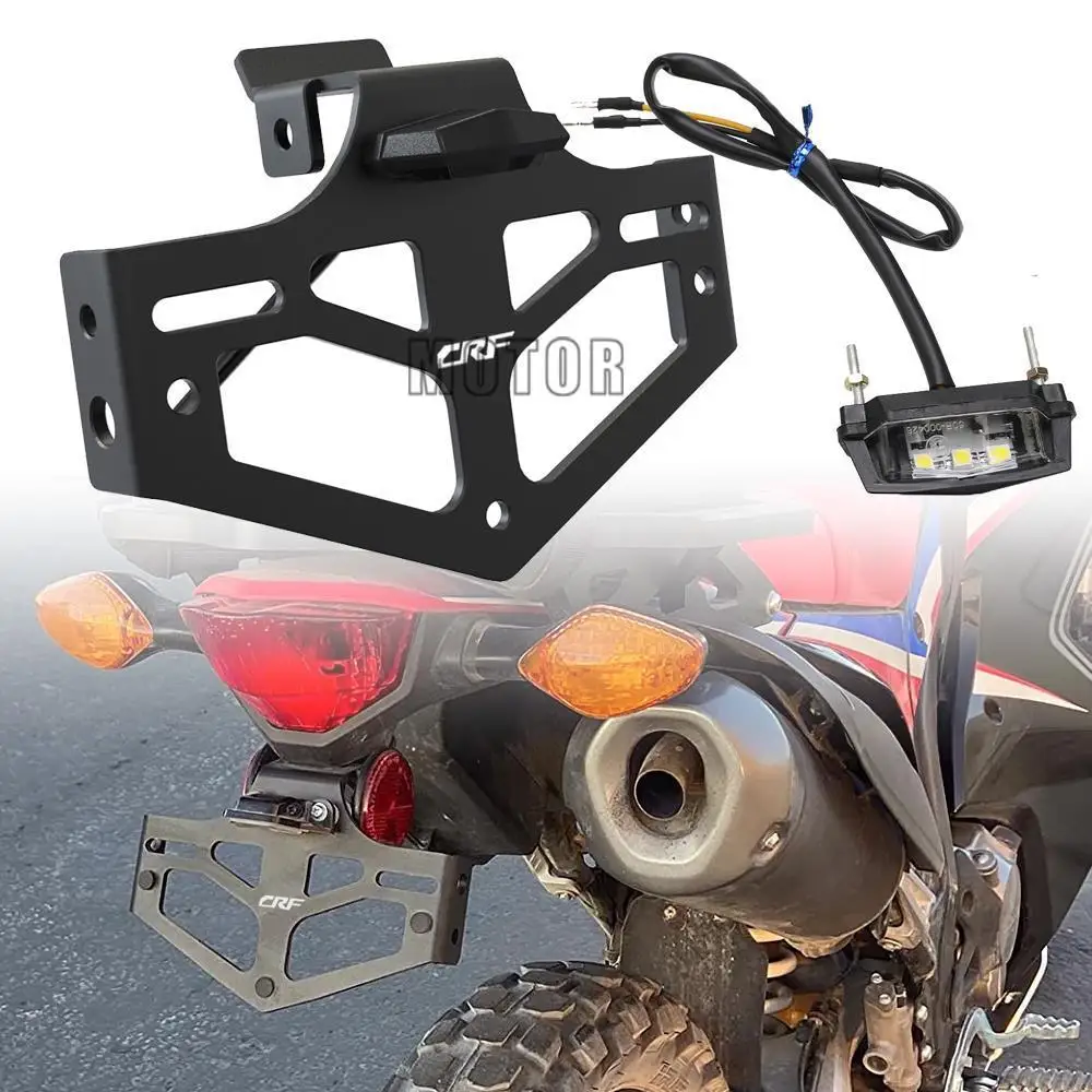 

CRF300LS 2021-2024 Motorcycle Rear License Plate Holder Bracket Bracket Tail Tidy Fender FOR Honda CRF300L CRF 300L ABS RALLY