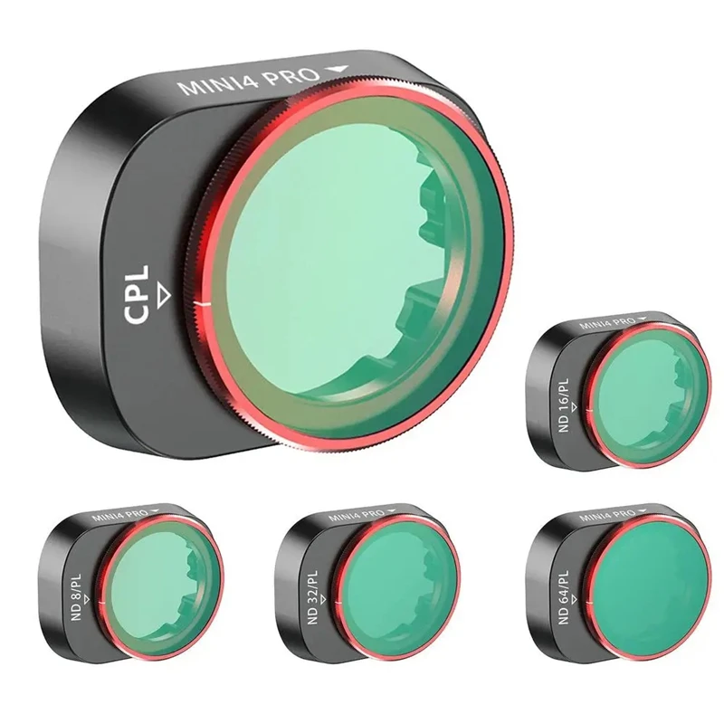 Per Dji Mini 4 Pro Obiettivo Della Fotocamera Con Filtro Per Dji Mini 4 Pro Accessori Per Droni Filtro Polarizzante Multi-Rivestito