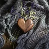 Heart-shaped Ring Box Walnut Wood Proposal Wedding Valentine Rings Storage Free Engraving Logo Personalized Customized Gift 2