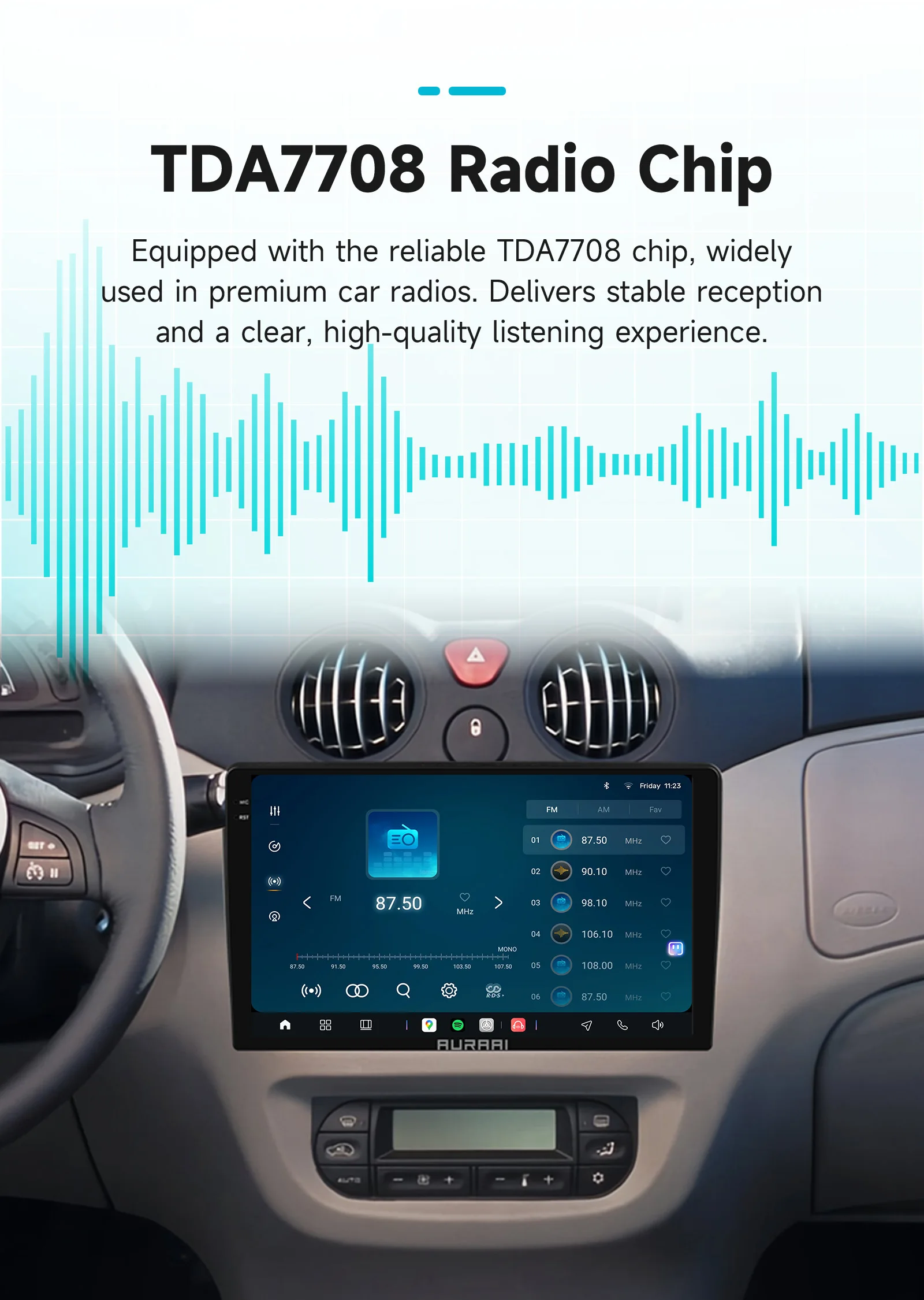 9-Zoll-Autoradio mit Sprachsteuerung für Citroen C2 C3 2001-2010, Carplay, Android Auto, 2K-GPS-Bildschirm, ADAS, 360-Grad-Kamera, Multimedia-Player – Detail 23
