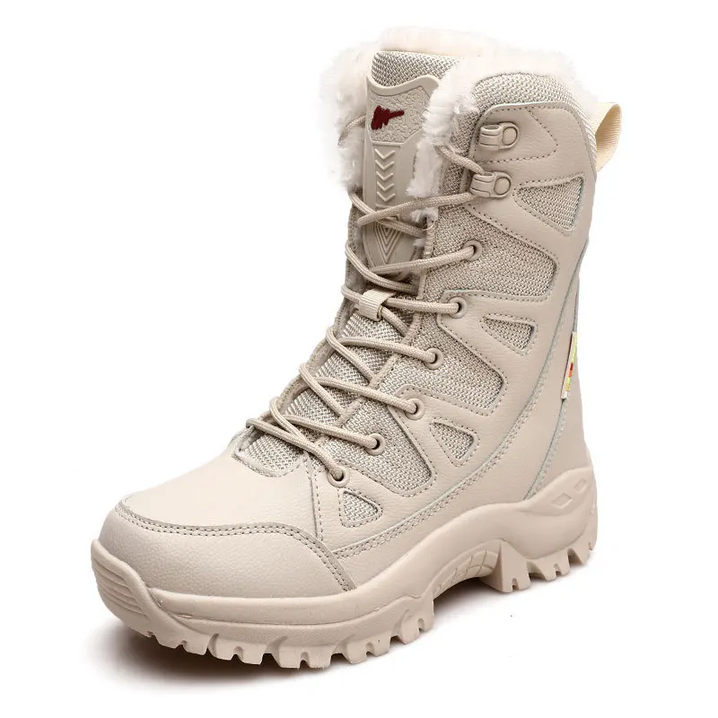Winter And Autumn Women & Men Snow Boots Fashion Antiskid High Hiking Shoes Sports Casual Size 36-46