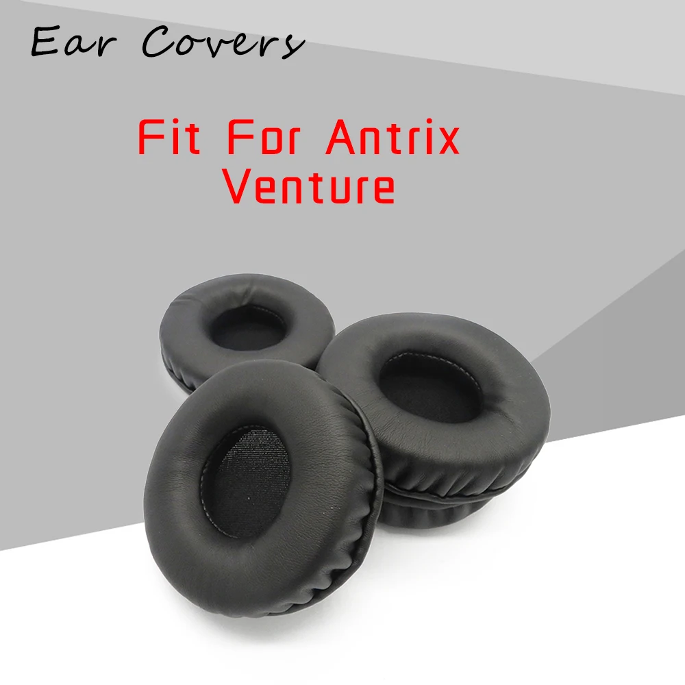

Ear Pads For Antrix Venture Headset Earcushion Replacement PU Leather Foam Earpads