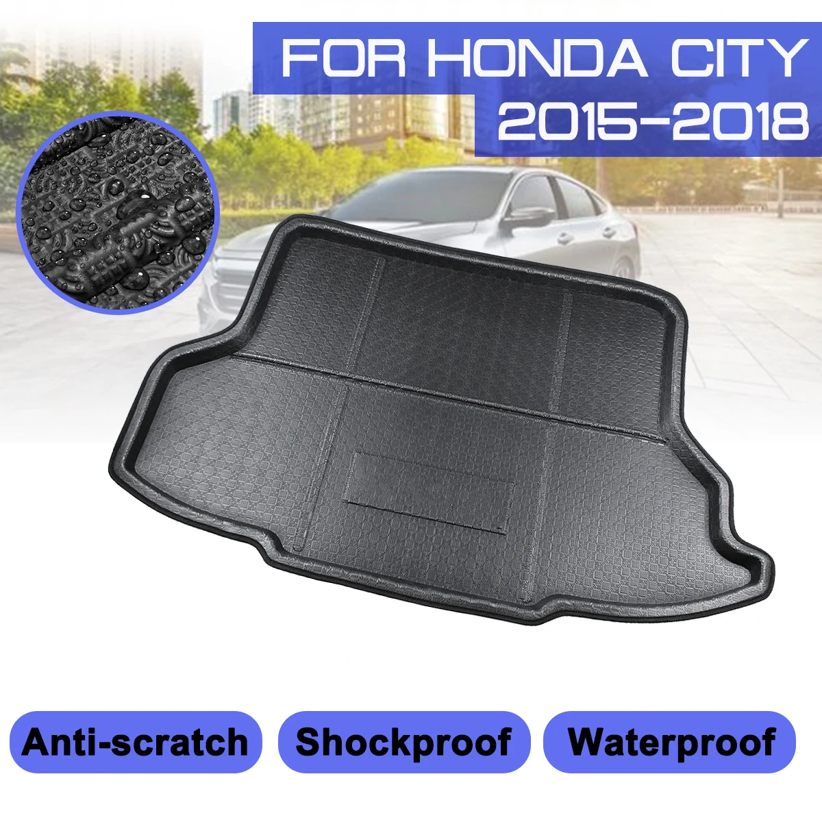 

Коврик для багажника автомобиля Honda CITY 2015 2016 2017 2018