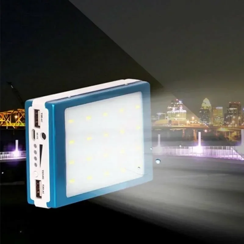 Portable Solar Power Bank 50000mah With Dual Usb Fast Charging_voghion.com