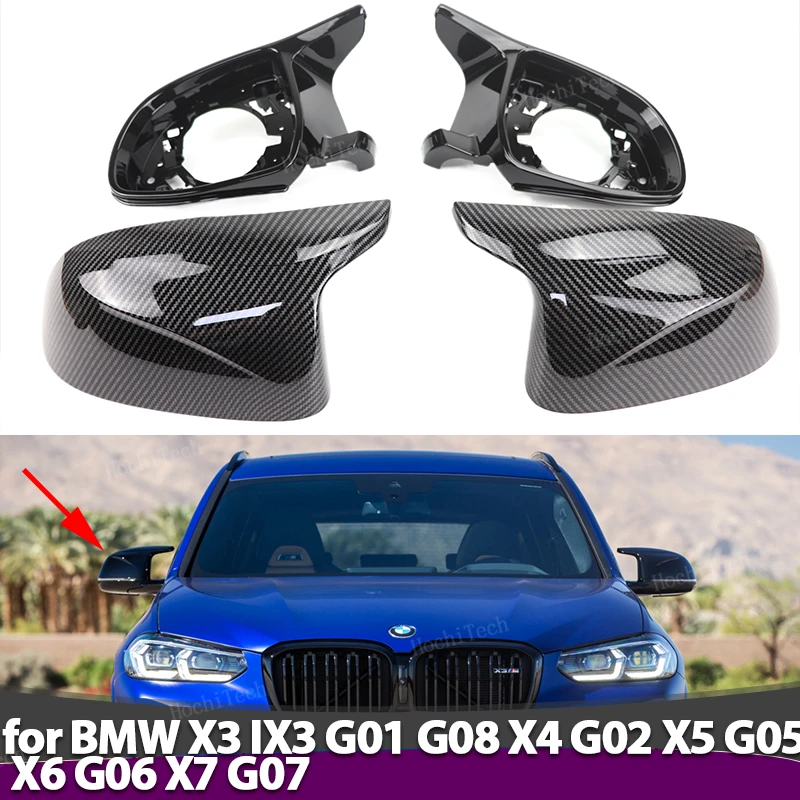 BMW G01 G02 G08 エクステリアミラー装飾 リアミラー装飾 リアビューミラートリム カーボン調 Cu22082458 BMW G01 G02 G08 エクステリアミラー装飾 リアミラー装飾 リアビュー