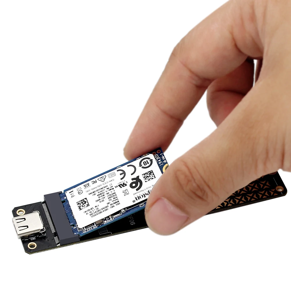 M.2 NGFF 솔리드 스테이트 디스크 SSD-USB 어댑터, 2230, 2242, 2260/2280 용 JMS580 칩, 10Gbps
