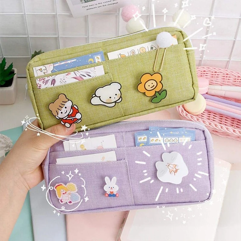 ZFRXIGN Estuche De Lápices De Lobo Para Niños, Bolsa Para Bolígrafos, Suministros Escolares, Caja De Papelería, Uso Diario, Monedero, Caja De Lápices, Caja De Lápices Abstracta 3D