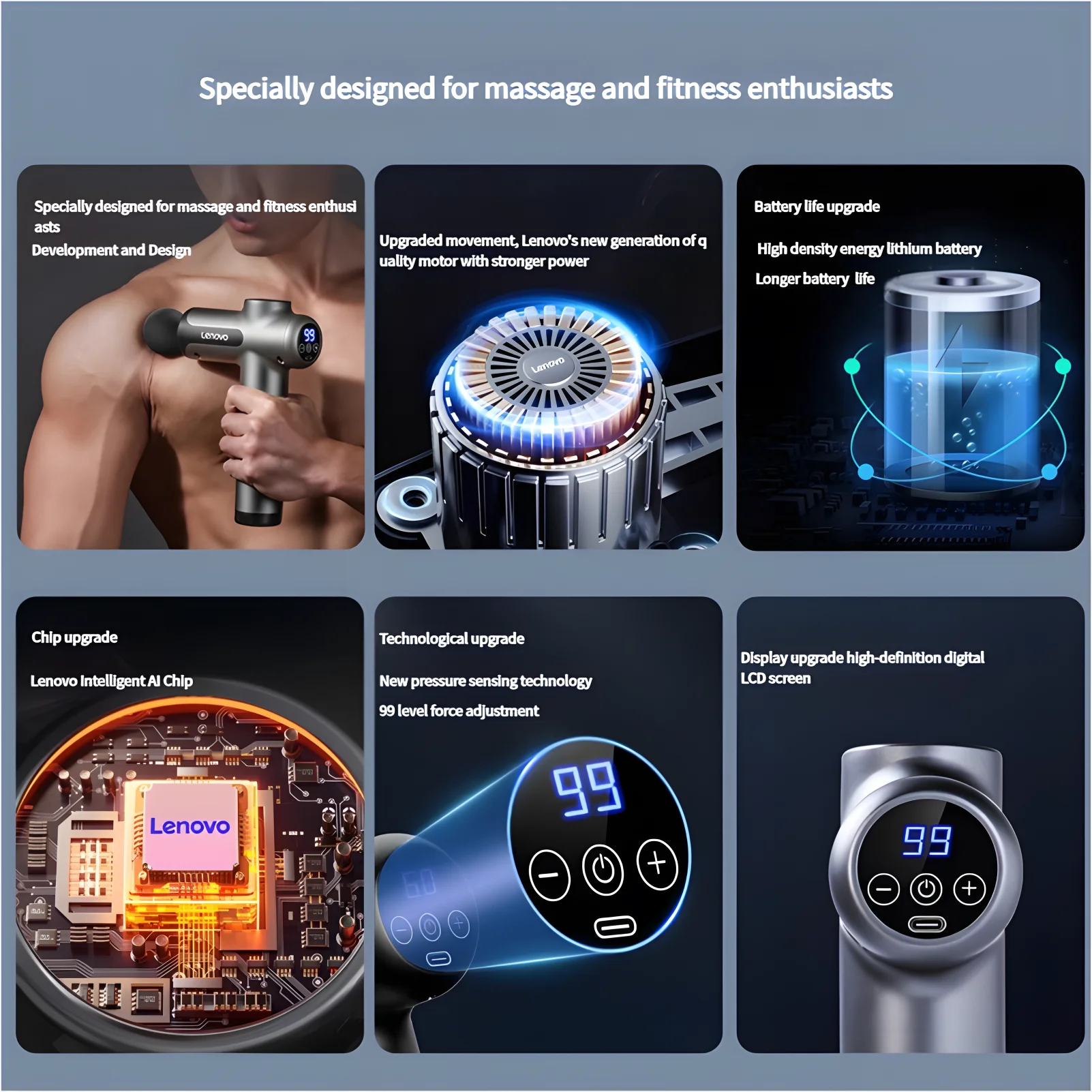 Deep Muscle Relief Fascia Gun 4