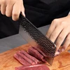 Forged 90Cr18MoV Steel Kiritsuke Knife Chef Knives Set Octagonal Handle Fish Fillet Santoku Slicing Knife for Salmon Sushi 6