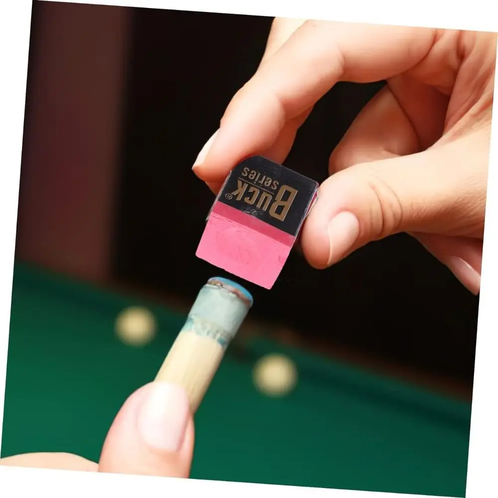 12 Stück Billard Queue Kreide Billard Zubehör rutsch feste verschleiß feste haltbare tragbare leichte profession elle Snooker Kreide – Detail 10