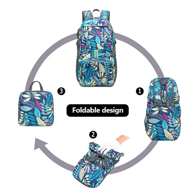 Foldable Waterproof Lightweight Outdoor Travel Backpack